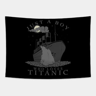 who love titanic Tapestry