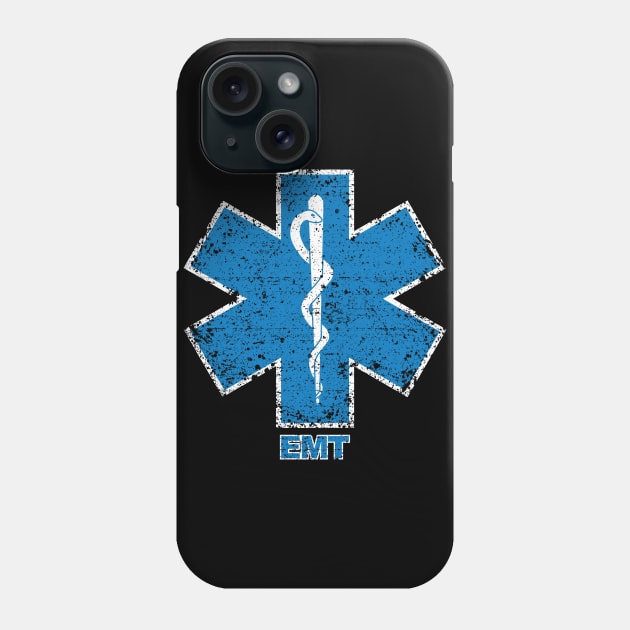 Star of Life - EMT (Worn) [Rx-TP] Phone Case by Roufxis