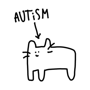 autism cat T-Shirt