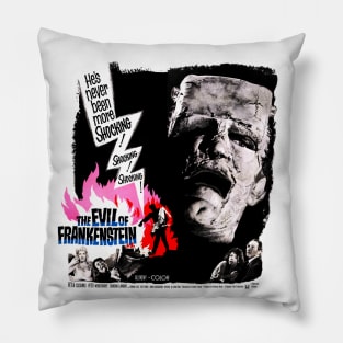 The Evil of Frankenstein Pillow