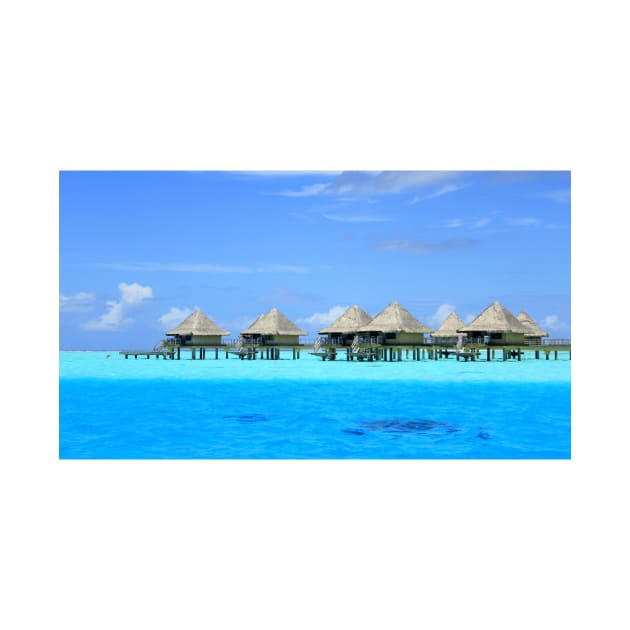 Overwater bungalows - Bora Bora by HonorKyne