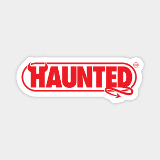 Haunted Old School Magnet