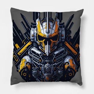 Mecha Skull S02 D72 Pillow