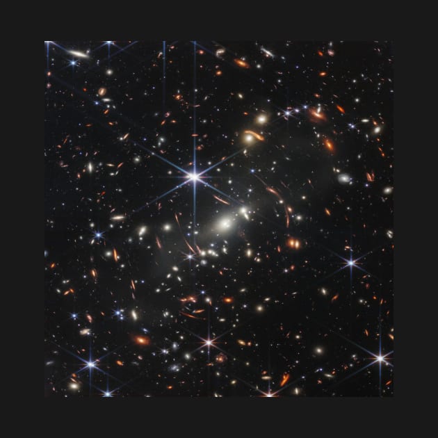 James Webb Space Telescope Image - galaxy cluster SMAC 0723 by emilystp23