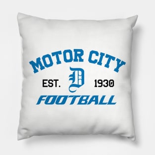 Motor City Football Light Pillow