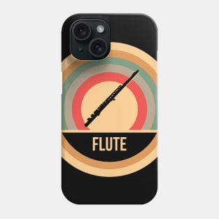 Retro Vintage Transverse Flute Gift For Flutists Phone Case