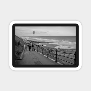 Concrete ramp down to Cromer beach Magnet