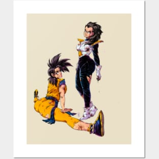 Super Saiyan Broly (Dragon Ball Z) Legacy Portrait Art Print