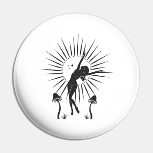 Dancing Sun Goddess Pin