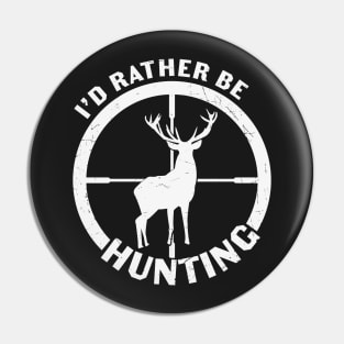 Live Free And Hunt Hard - Big Racks Matter - Funny Deer Buck Hunting Pin