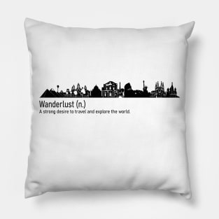 Wanderlust Pillow