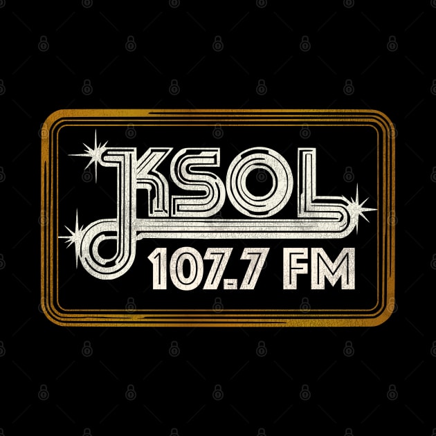 KSOL 107.7 SOUL Bay Area Defunct Radio Station by darklordpug