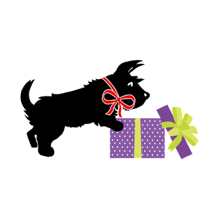 Terrier dog with Gift T-Shirt