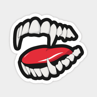 Fangs - STREETWEAR Magnet