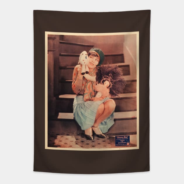 It Movie Starring Clara Bow Publicity Photo Tapestry by Noir-N-More