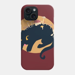 mushroom cat Phone Case