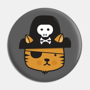 Pirate Cat (Jumpy Icon Series) Pin