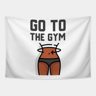 Go To The Gym Tapestry