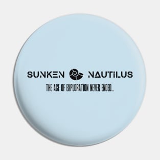 Sunken Nautilus (Colour) Pin