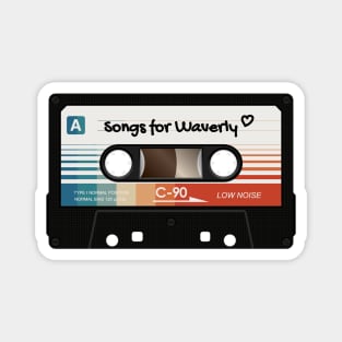 WayHaught MixTape Audio Cassette Magnet