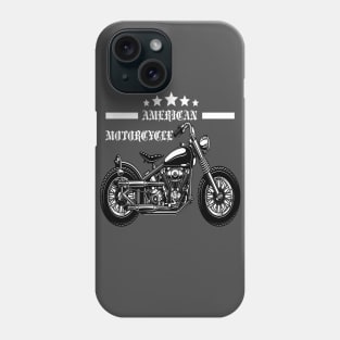 American Motorcycle Biker Design Phone Case