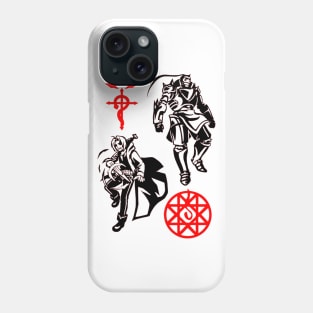 Fullmetal Alchemist Edward and Alphonse Elric Phone Case