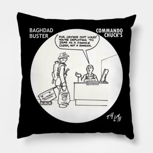 Commando Chuck's Pillow