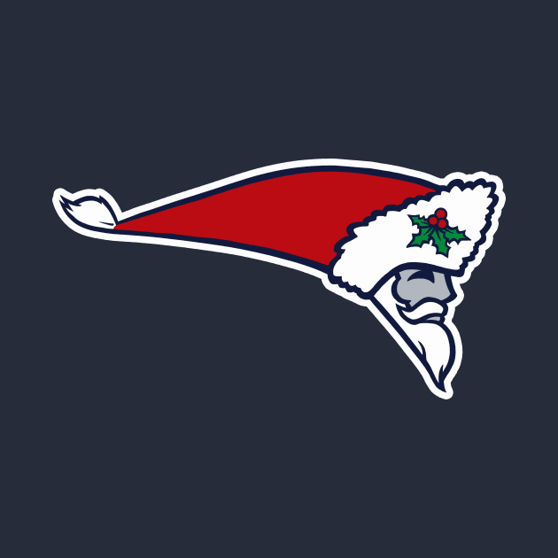 Patriots Flying Santa Logo by FRGStudios2020