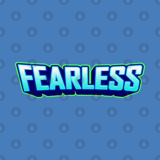 Fearless sports logo Christian Design by Crossight_Overclothes