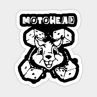 motohead rabbit dice Magnet