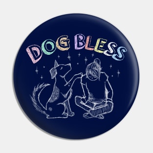 Dog Bless Pin