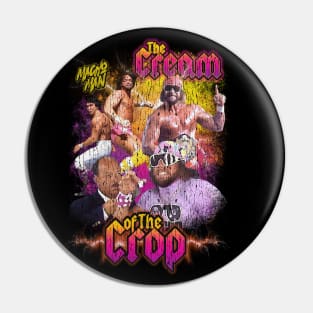 Vintage Crack Plastisol 90s Bootleg The Cream of The Crop Pin