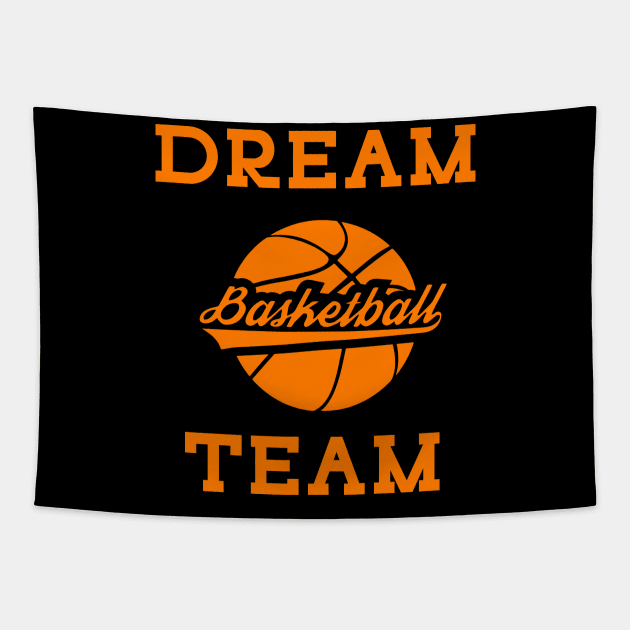 Dream Team Basketball Tapestry by Qualityshirt