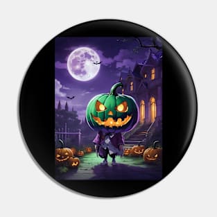 Halloween Chibi Pumpkin Pin