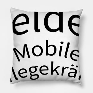 Helden Mobile Pflegekräfte im Einsatz Pillow