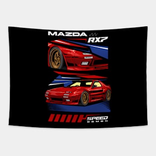 Rx7 1989 Jdm Car Tapestry