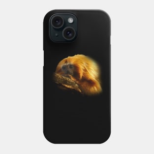 Golden lion tamarin Phone Case