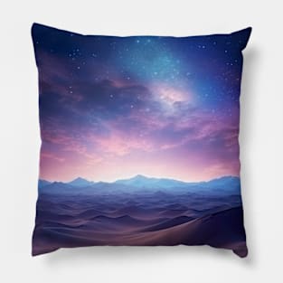 Landscape Magical Dimension Fantastic Planet Surrealist Pillow