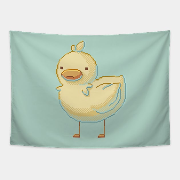 Baby Chick Tapestry by gabdoesdesign