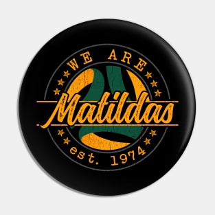 Team Matildas Pin