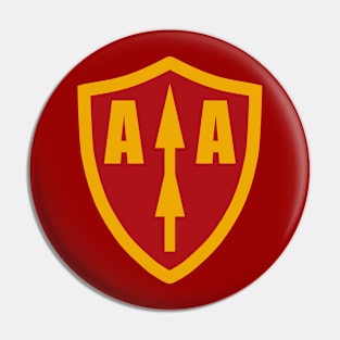 Army Anti-Aircraft Command (Front & Back logo) Pin