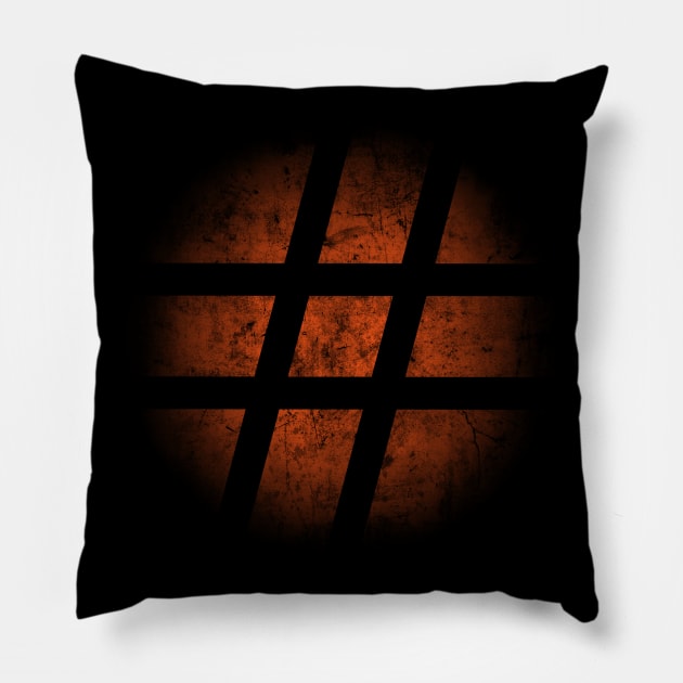 # Hashtag Pillow by Drop23