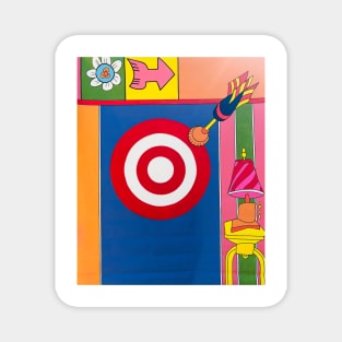 Target Cartoon Magnet