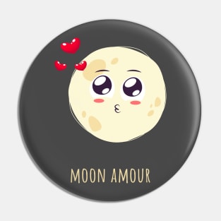 Moon Amour Pin