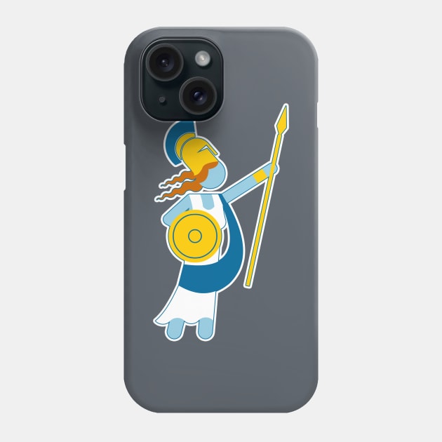 Simple Gods - Athena Phone Case by DoctorDestructoDome