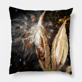 Seed pods for next year - Nature self planting - gift for nature lover Pillow