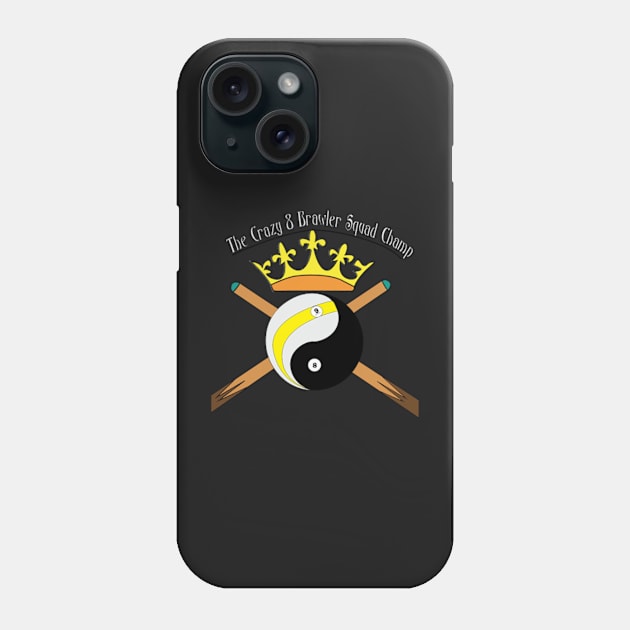 Crazy 8 Squad crown Phone Case by AlexsMercer22