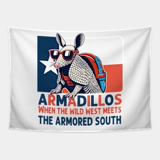 Armadillo - Texas Armadillo: When the Wild West meets the Armored South. Tapestry