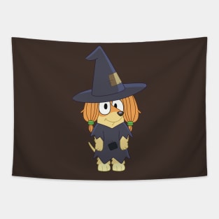 Halloween Indy The witch Tapestry