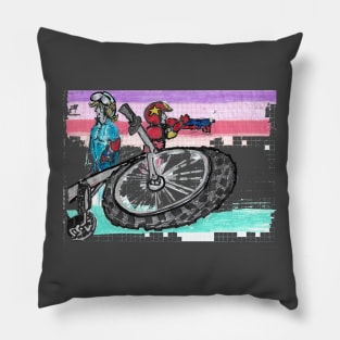 BMX Warrior Pillow